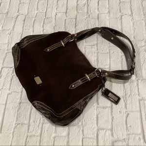 The Sak suede leather hobo shoulder bag